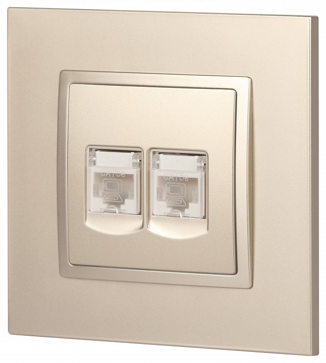 Розетка Ethernet RJ-45 без рамки Эра Эра Elegance 14-3108-04