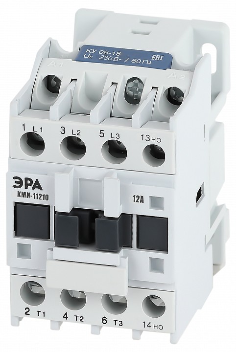 Контактор малогабаритный переменного тока Эра КМИ KKM11-012-230-10-E