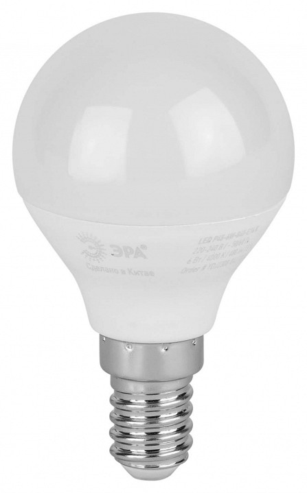 Лампа светодиодная Эра  LED P45-6W-840-E14 R