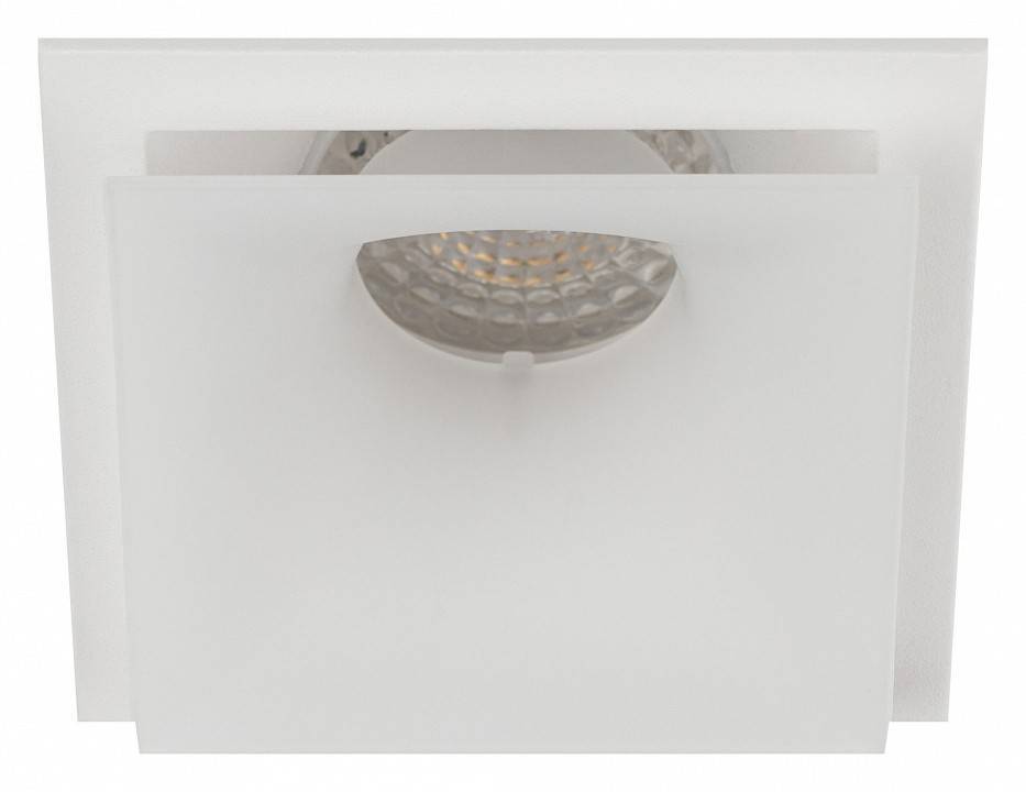 Встраиваемый светильник ЭРА KL 102 черный/хром Б0056350