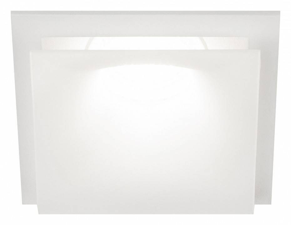 Встраиваемый светильник ЭРА KL 102 черный/хром Б0056350