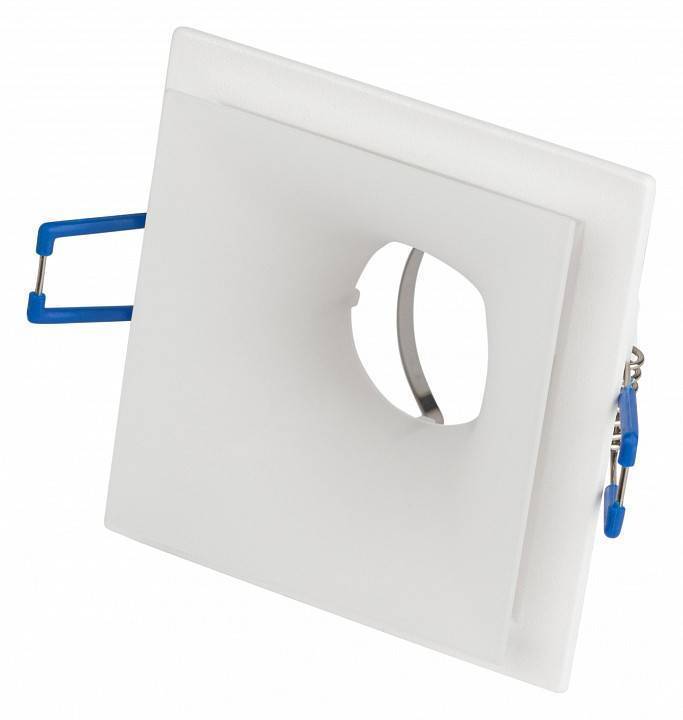 Встраиваемый светильник ЭРА KL 102 черный/хром Б0056350