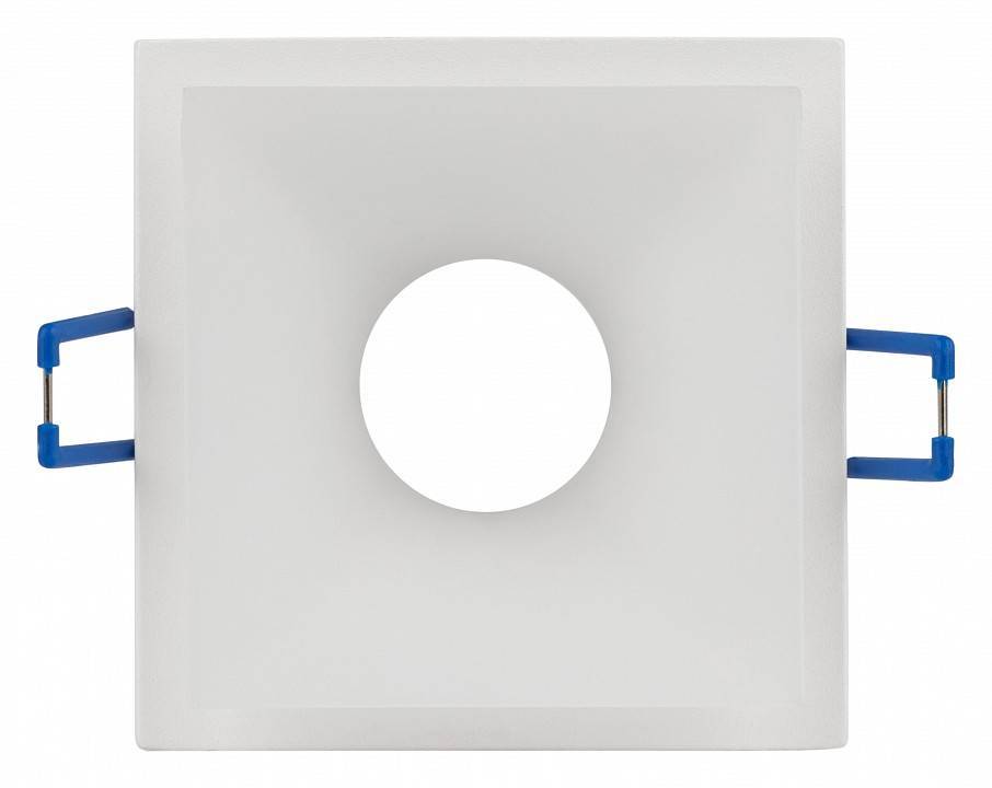 Встраиваемый светильник ЭРА KL 102 черный/хром Б0056350