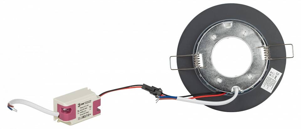 Встраиваемый светильник Эра  DK LD51 BK