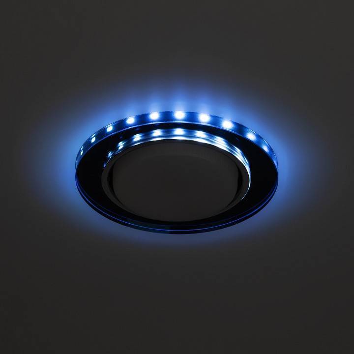 Встраиваемый светильник Эра  DK LD51 BK