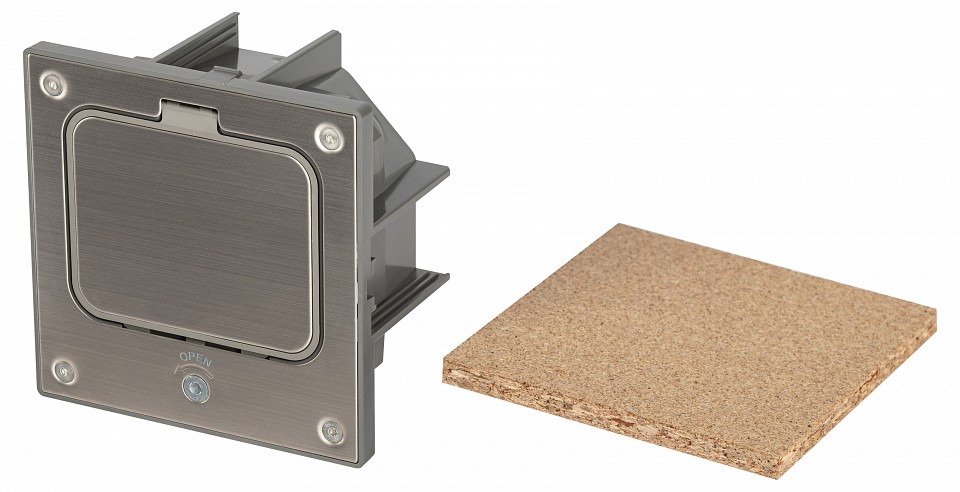 Блок для розеток встраиваемый Эра ЭРА Люки 18-6002-03