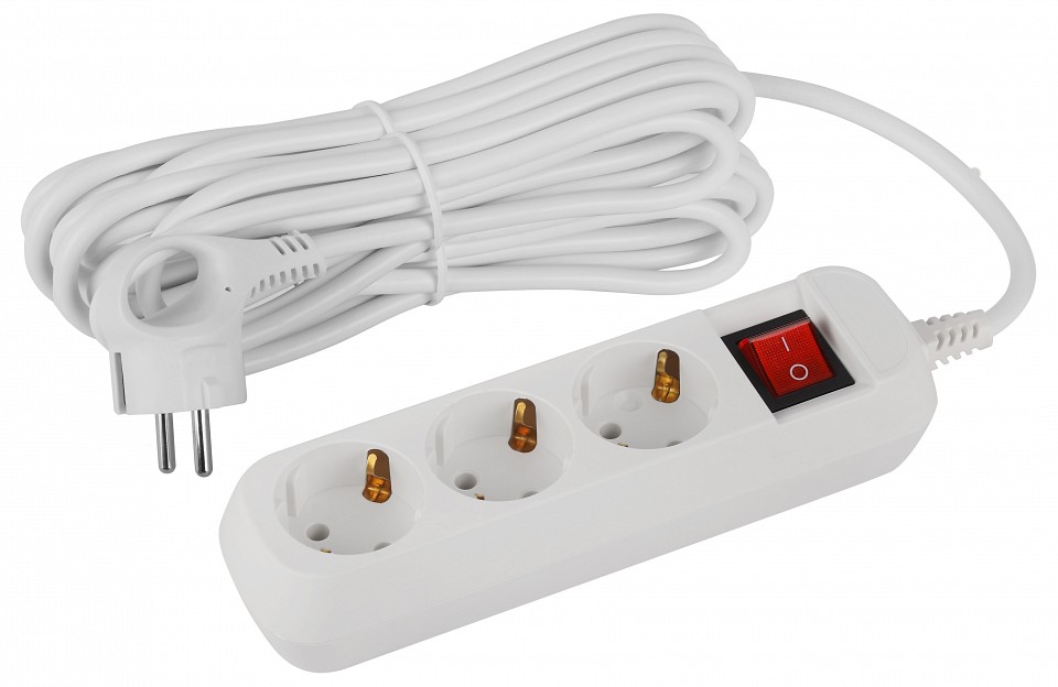 Удлинитель с выключателем Эра  UDL-16-370-ES