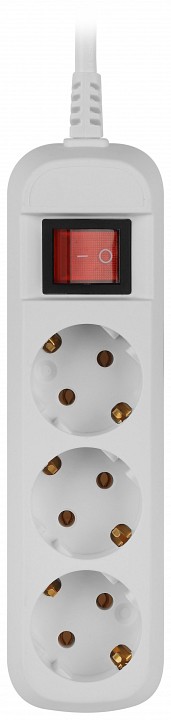 Удлинитель с выключателем Эра  UDL-16-350-ES