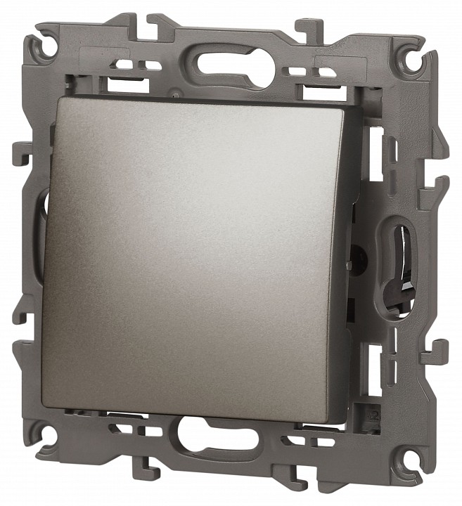 Выключатель одноклавишный без рамки Эра Эра Elegance 14-1101-16