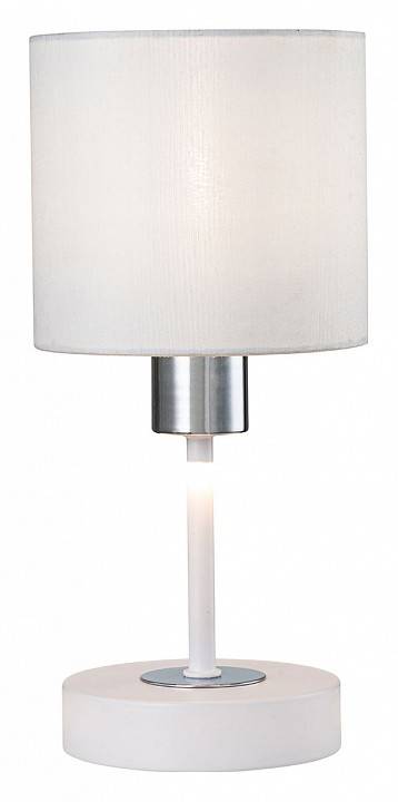 Настольная лампа декоративная Escada Denver 1109/1 White/Silver
