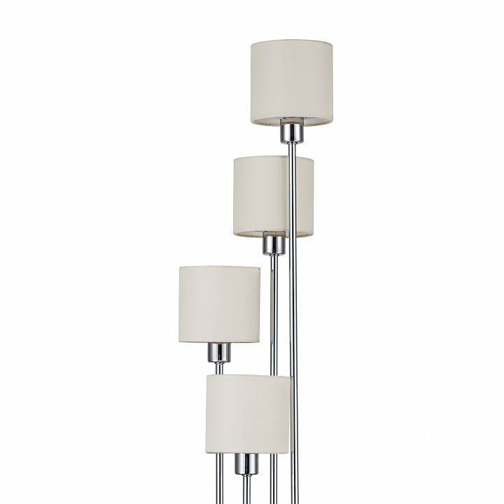 Торшер Escada Denver Chrome/Beige 1109/4