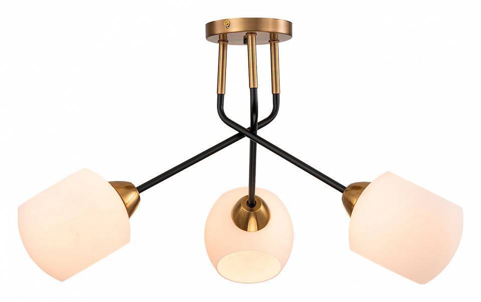 Люстра на штанге Escada Bond 2113/3P Copper/Black