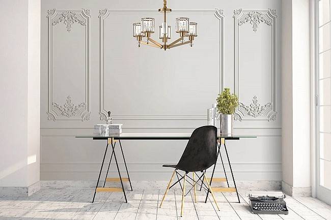 Подвесная люстра Escada Adorn Copper 691/5S