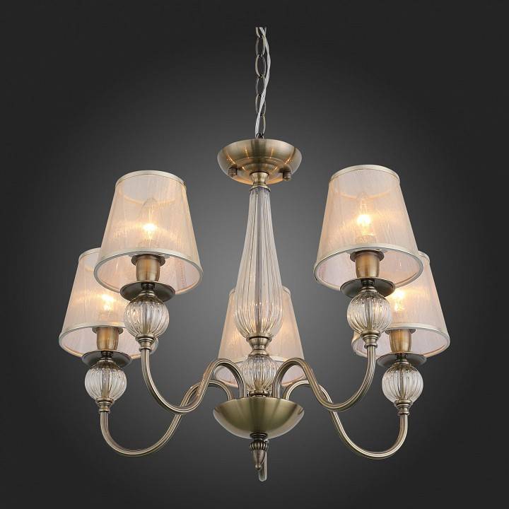 Подвесная люстра EVOLUCE Grazia 5xE14 SL185.303.05