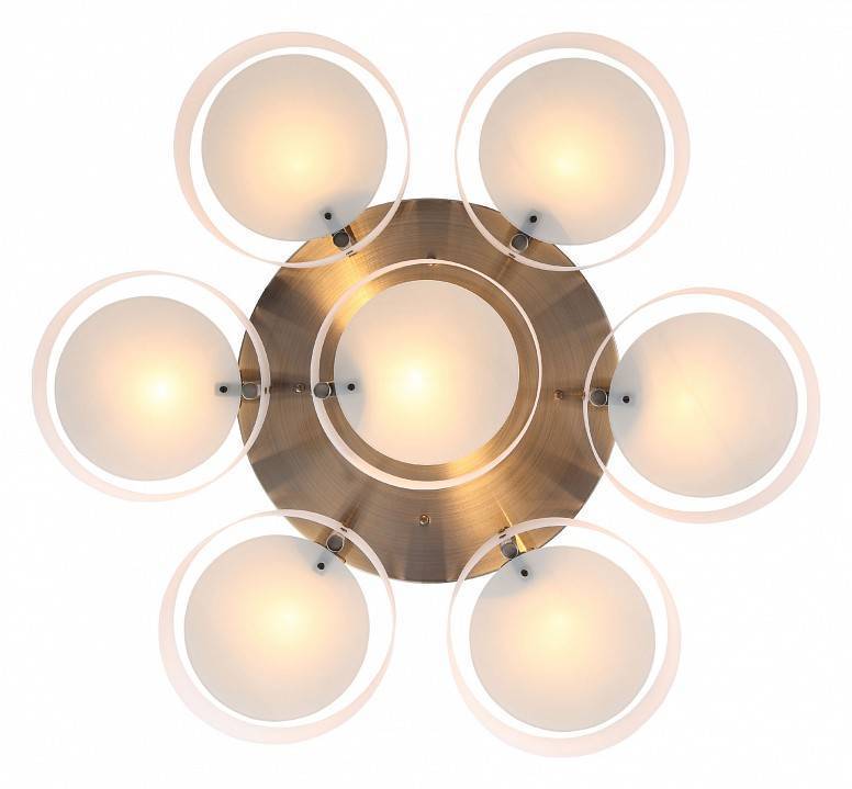 Потолочная люстра EVOLUCE Foresta 7 ламп SL483.352.07