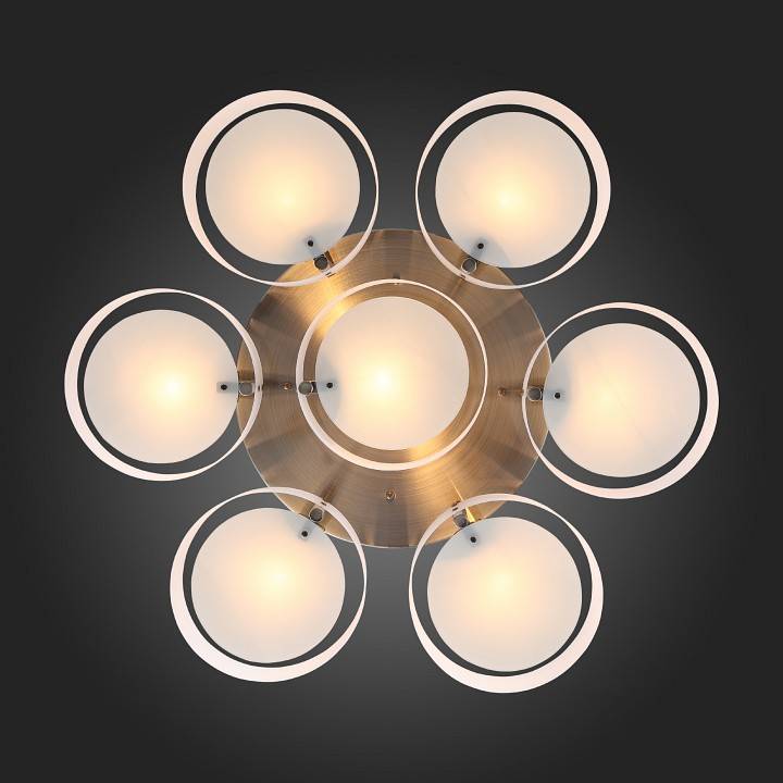 Потолочная люстра EVOLUCE Foresta 7 ламп SL483.352.07