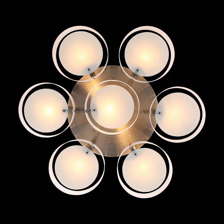 Потолочная люстра EVOLUCE Foresta 7 ламп SL483.352.07