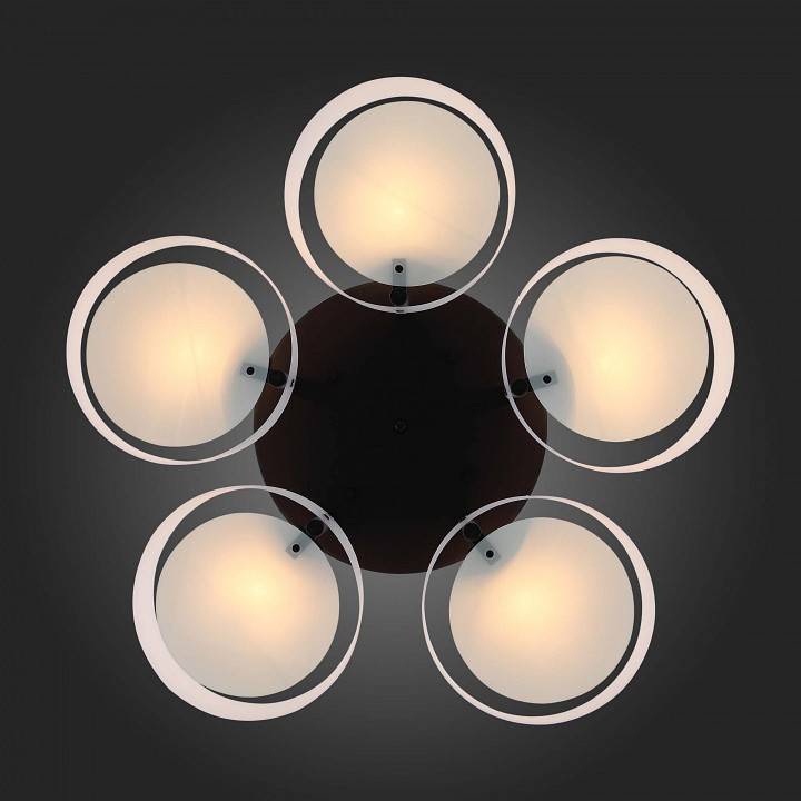 Потолочная люстра EVOLUCE Foresta 5 ламп SL483.402.05