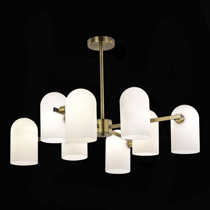 Люстра на штанге EVOLUCE Nobilia 8 ламп E14 SLE1047-302-08