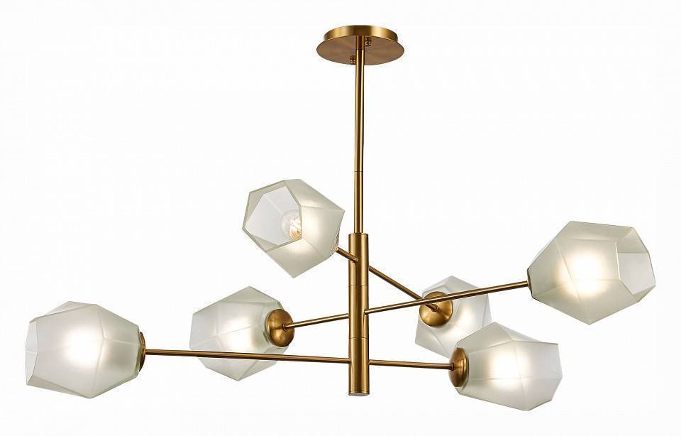 Люстра на штанге EVOLUCE Terramo 6 ламп SLE205202-06