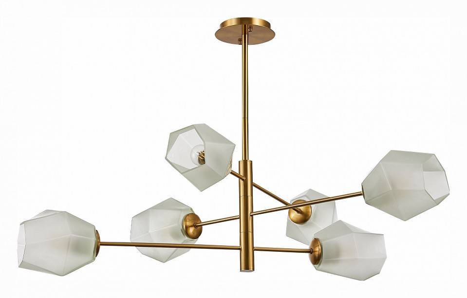 Люстра на штанге EVOLUCE Terramo 6 ламп SLE205202-06