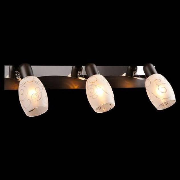 Спот Eurosvet Andre хром/венге 60301/3