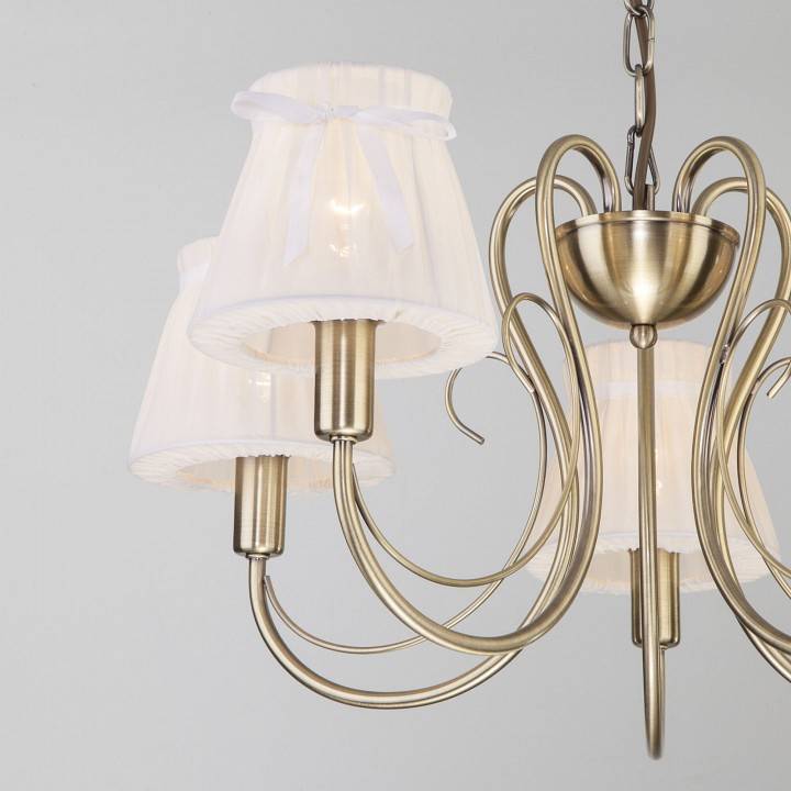 Подвесная люстра Eurosvet 60061/5 античная бронза 60061/5