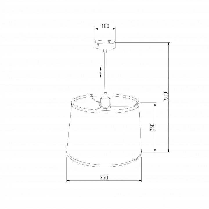 Подвесной светильник Eurosvet Snowy 70076/3 белый 70076/3