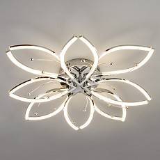 Потолочная люстра Eurosvet Fiona 90092/8 хром 96 Вт 90092/8