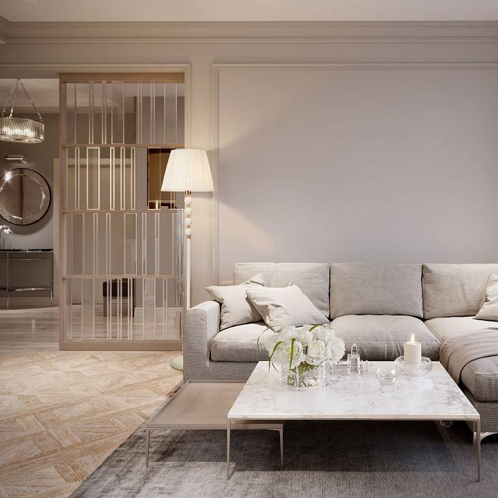 Торшер Eurosvet Rigel белый 01058/1