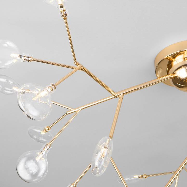 Потолочная люстра Bogates Lamella 566 золото