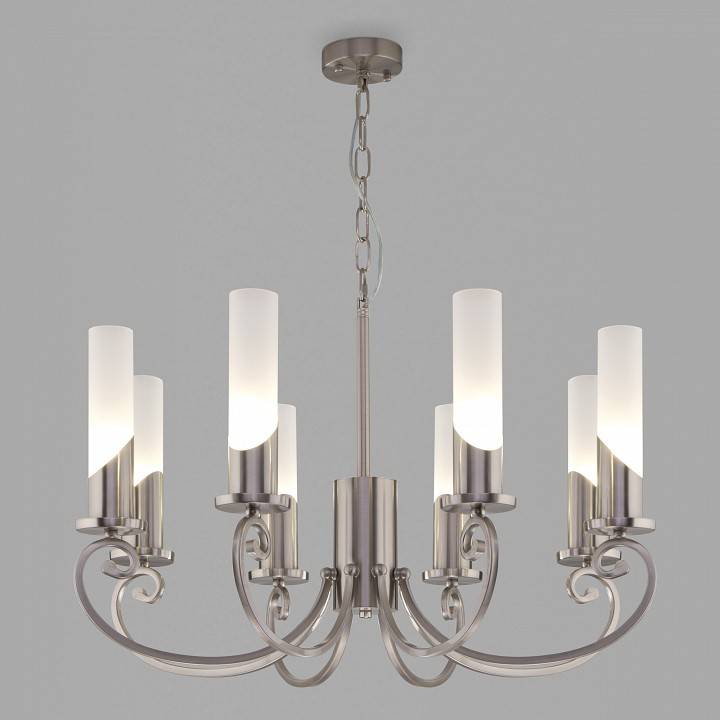 Подвесная люстра Eurosvet Banci 60117/8 никель