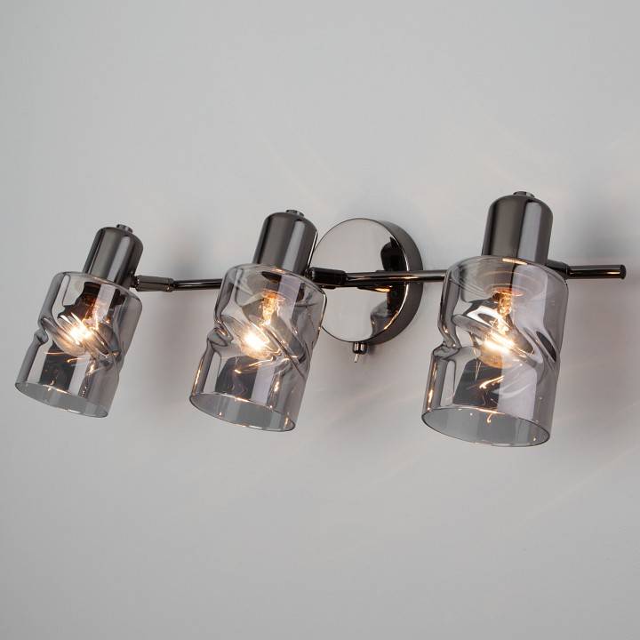 Бра Eurosvet Ansa 20120/3 чёрный жемчуг 20120/3