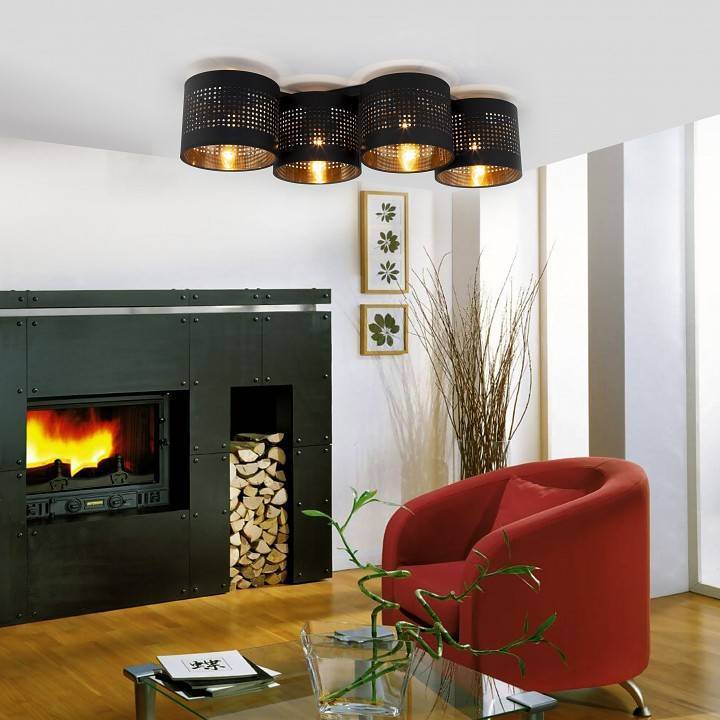 Накладной светильник TK Lighting Tago Black 852
