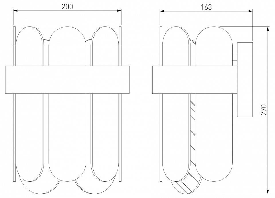 Бра Bogate's Conte 333/1