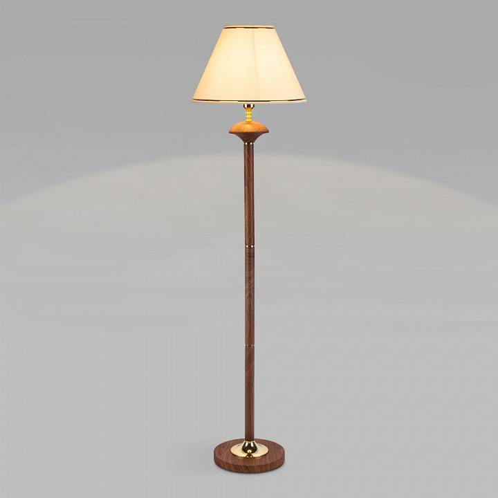 Торшер Eurosvet Lorenzo 01086/1 орех 01086/1