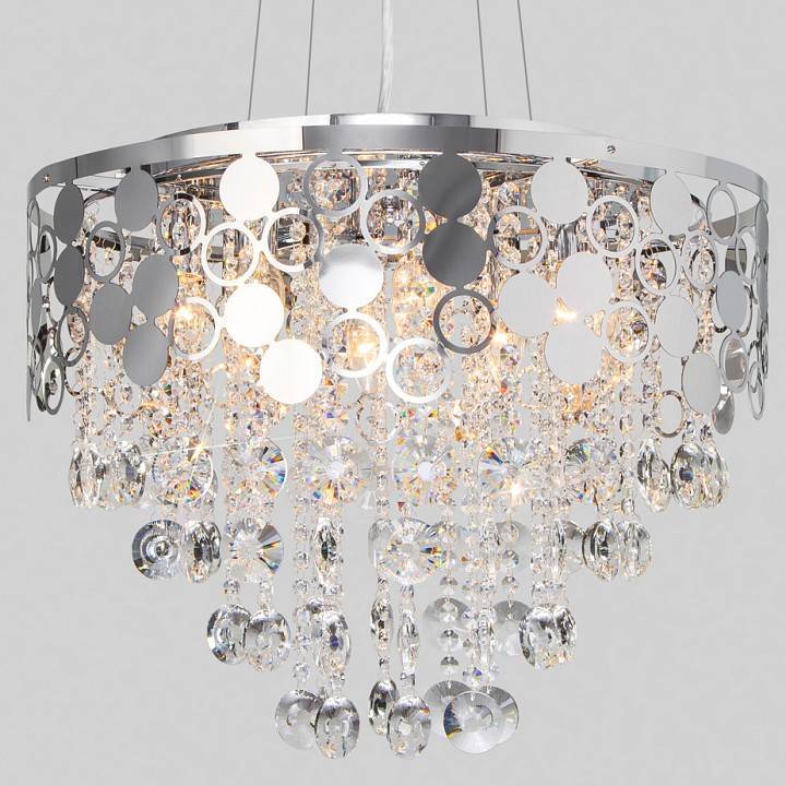 Подвесной светильник Eurosvet Lianna 10123/8 хром Strotskis Smart 10123/8