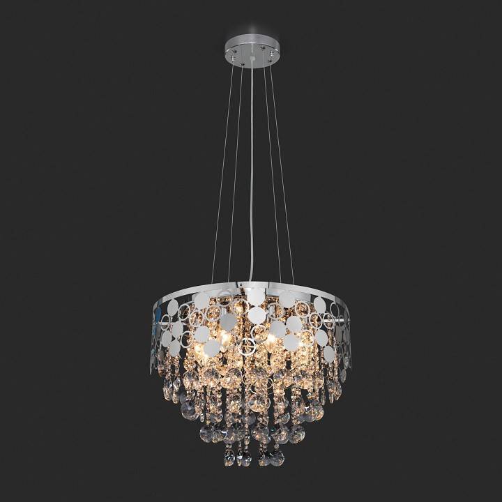 Подвесной светильник Eurosvet Lianna 10123/8 хром Strotskis Smart 10123/8