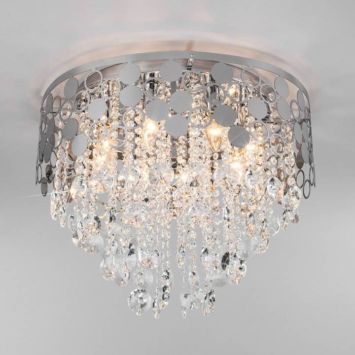 Подвесной светильник Eurosvet Lianna 10123/8 хром Strotskis Smart 10123/8