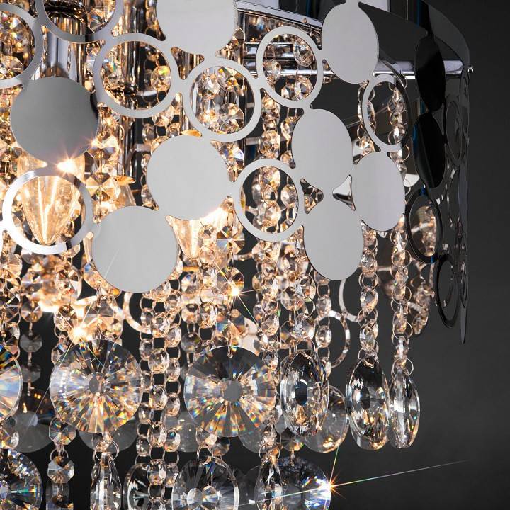 Подвесной светильник Eurosvet Lianna 10123/8 хром Strotskis Smart 10123/8