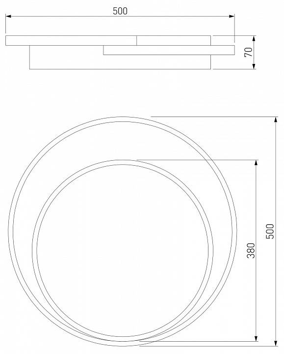 Накладной светильник Eurosvet Jeremy 90251/1 черный