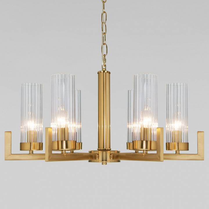 Подвесная люстра Eurosvet Arganie латунь 60133/6