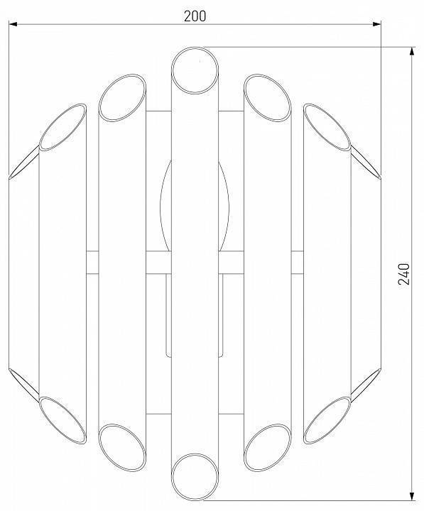 Накладной светильник Bogates Castellie 362/1