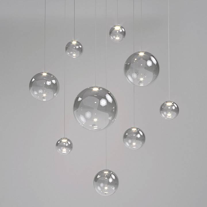 Подвесной светильник Eurosvet Wonder LED дымчатый 50230/1