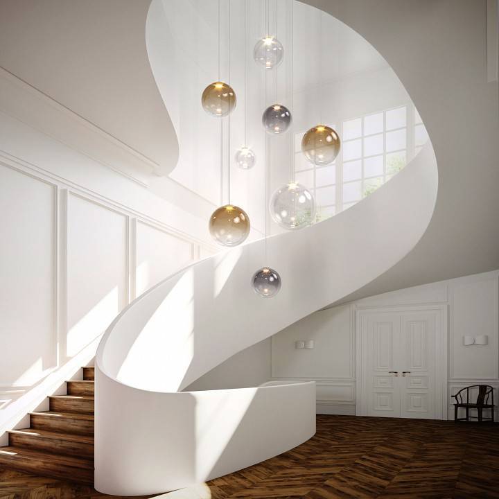 Подвесной светильник Eurosvet Wonder LED дымчатый 50230/1