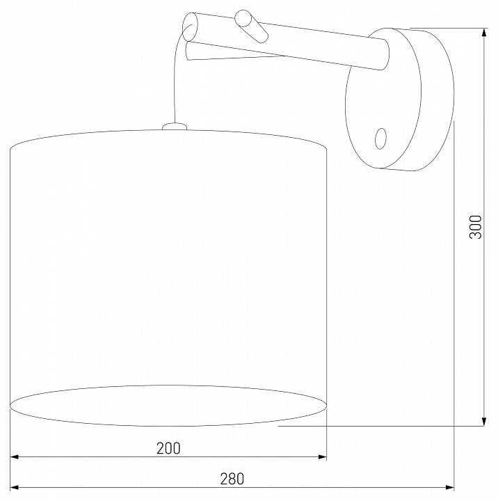 Бра TK Lighting Albero White 6552