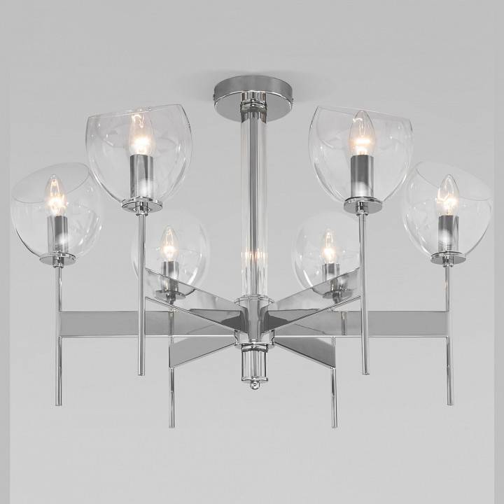 Люстра на штанге Eurosvet Arrista 60130/6 хром Smart 60130/6