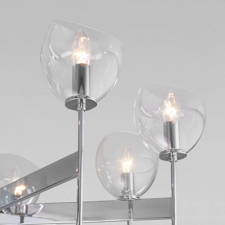 Люстра на штанге Eurosvet Arrista 60130/8 хром Smart 60130/8