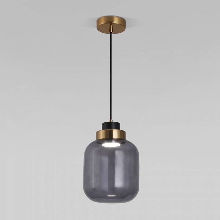 Подвесной светильник Eurosvet Jeffry 50240/1 LED дымчатый