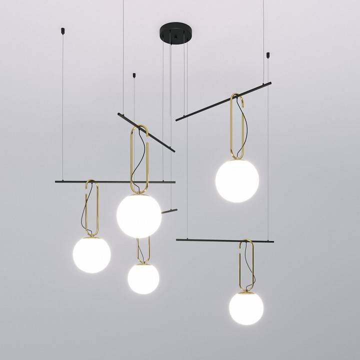 Подвесная люстра Eurosvet Riche 70143/5 черный 70143/5